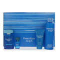 SET PERRY ELLIS AQUA (4PC) 3.4 OZ EDT /  6.8 OZ DEO BODY SPRAY /  1.7 OZ SG / MINI