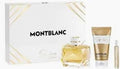 SET MONT BLANC SIGNATURE ABSOLUE WOMEN  ( 3 PC ) 3.0 OZ EDP \3.4 OZ BL \MIN